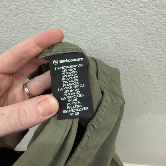 Backcountry Wasatch Kalamata Green Ripstop Stretch Jogger Pants Mens sz XXL NEW - Picture 7 of 11